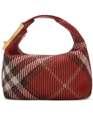 Burberry Peg ハンドバッグ ミニ - レッド