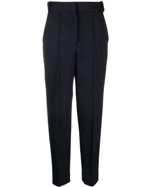 Tory Burch High-Waist Tailored Trousers - Blue