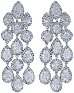 Fantasia by Deserio Pendientes Pear - Azul