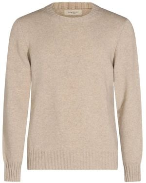 Piacenza Cashmere Cashmere Crew-Neck Jumper - Natural