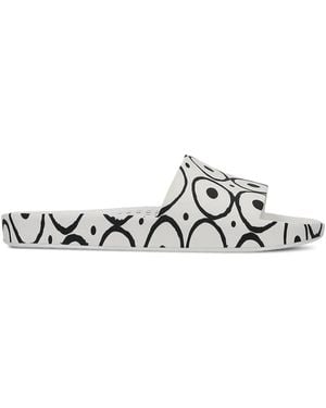 Melissa X 10 Corso Bubbles-Print Slides - White