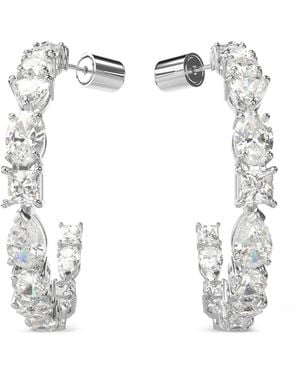 Swarovski Ohrringe Mit Kristallen - Weiß