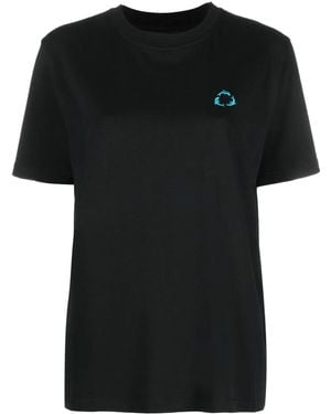 BOTTER Slogan-Print Crew-Neck T-Shirt - Black