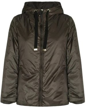 Max Mara The Cube Hooded Jacket - Green