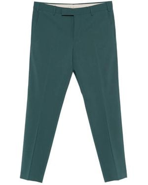 PT Torino Belt-Loop Trousers - Green