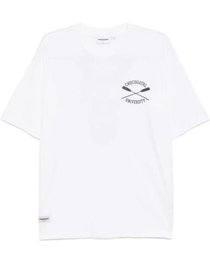 Chocoolate Logo-Print T-Shirt - White