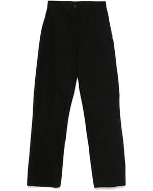 Sportmax High-Waisted Trousers - Black