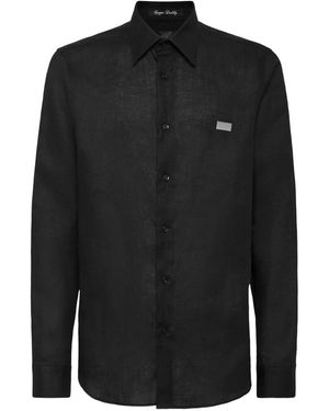 Philipp Plein Camicia Sugar Daddy - Nero