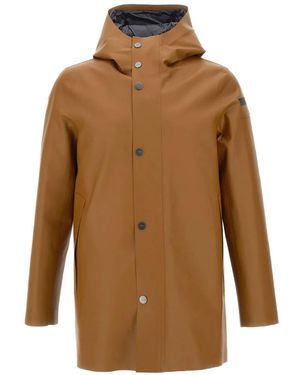 Rrd Double Rubber Floating Parka - Braun