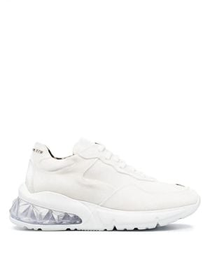 Philipp Plein Runner Velvet Trainers - White