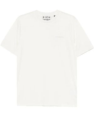 John Richmond Logo-Print T-Shirt - White