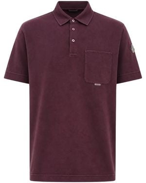 Moncler Camisa Con Parche Del Logo - Morado