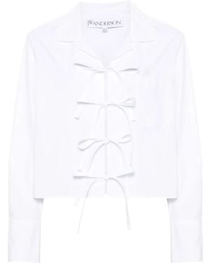 JW Anderson ボウタイ シャツ - ホワイト