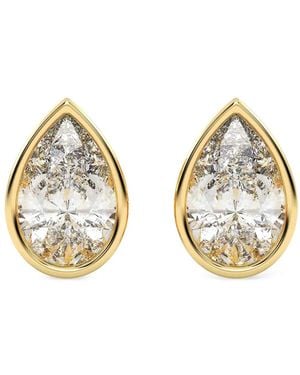 Diamond Essentials Orecchini A Bottone - Metallizzato