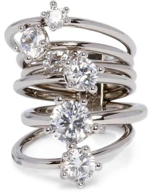 Panconesi Diamanti Orbit Ring - White