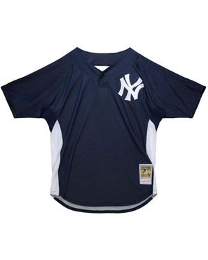 Mitchell & Ness "Mlb New York Yankees 2009 Derek Jeter" Batting Practice Jersey - Blue