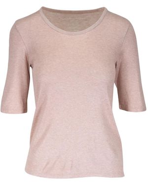 Majestic Filatures ラウンドネック Tシャツ - ピンク