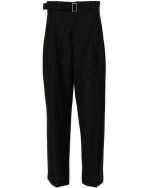 Etudes Studio Cooper Suiting Wide-Leg Pants - Black
