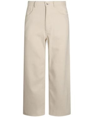 AURALEE Jeans Mit Twill-Gewebe - Weiß