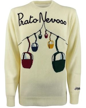 MC2 Saint Barth Gondola Intarsia Jumper - Metallic