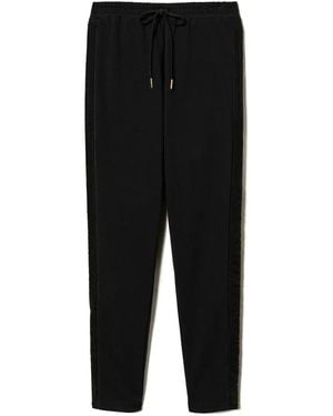 Twinset Knitted Trousers - Black