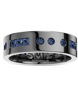 Apm Monaco Morse Smile Ring - Blue