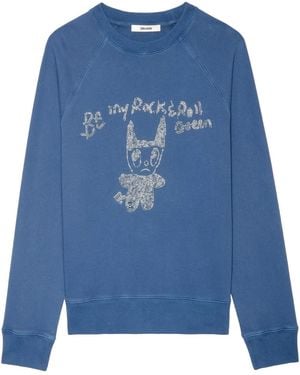 Zadig & Voltaire Devil Queen Sweatshirt - Blue