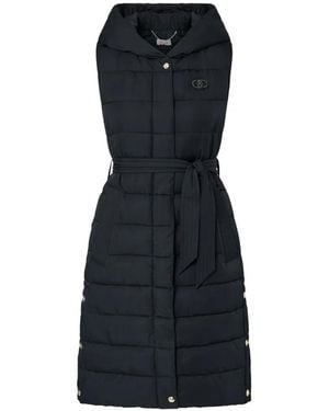 Liu Jo Long Gilet - Black