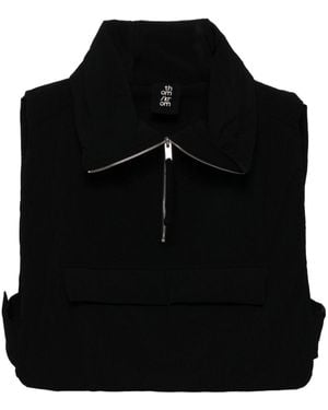 Thom Krom Front Pocket Padded Vest - Black