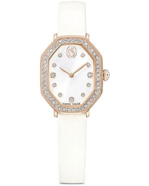 Swarovski Dextera Crystal Bezel 16Mm Watch - White