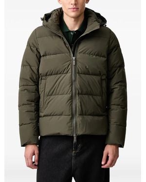 Pyrenex Gesteppte Daunenjacke Mit Kapuze - Grau