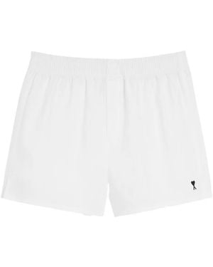 Ami Paris Ami De Coeur Logo-Detail Boxer - White