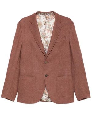 Etro Blazer Con Botones - Marrón