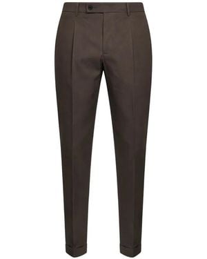 D4.0 Pantalon Plissé À Taille Élastique - Grey