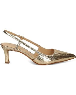 MICHAEL Michael Kors 63Mm Alora Slingback Pumps - Metallic
