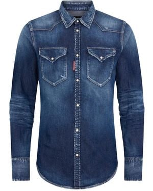 DSquared² "Classic Western" Shirt - Blue