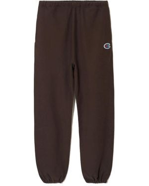 Undercover Cotton Track Trousers - Brown