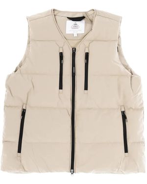 Pyrenex Gilet Imbottito Con Zip - Neutro