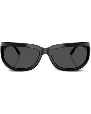 Michael Kors Zion Geometric-Frame Sunglasses - Black