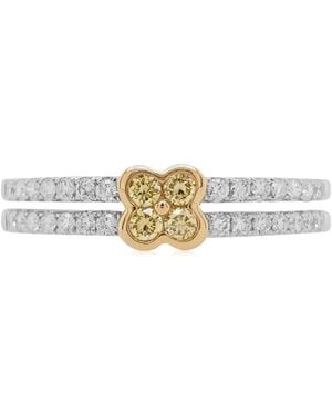 HYT Jewelry Clove-Shape Diamond Ring - White
