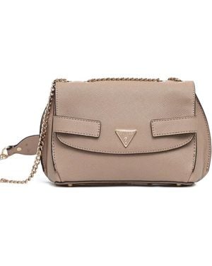 Guess Serenova Chain Strap Satchel - Grey