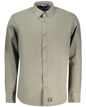 North Sails Button-Down Long-Sleeve Shirt - Grey
