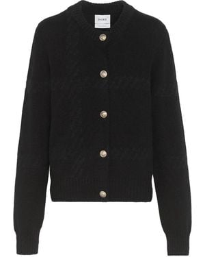 Barrie Cardigan Mit Rundem Ausschnitt - Schwarz