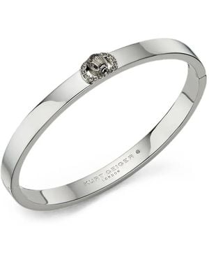 Kurt Geiger Bracciale Eagle Head Con Cristalli - Bianco