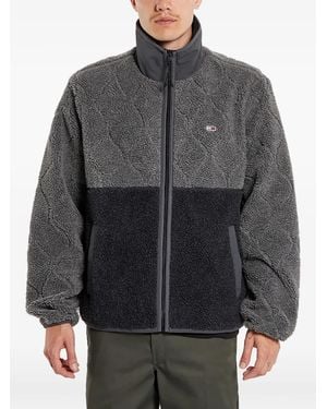 Tommy Hilfiger Teddy Essential Bomber Jacket - Grey