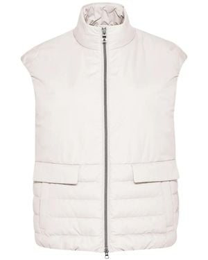 Geox Myluse Quilted Jacket - White