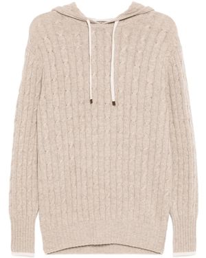 N.Peal Cashmere Fitzrovia Pullover - Natur