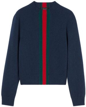 Gucci Crew-Neck Sweater - Blue
