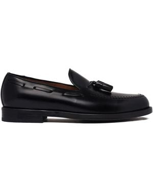 Lottusse Class Tassel Flat Shoes - Black