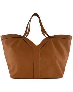 Saint Laurent Y Tote - Brown